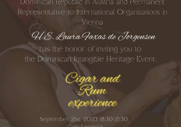Botschaft der Dominikanischen Republik: Cigar & Rum Experience