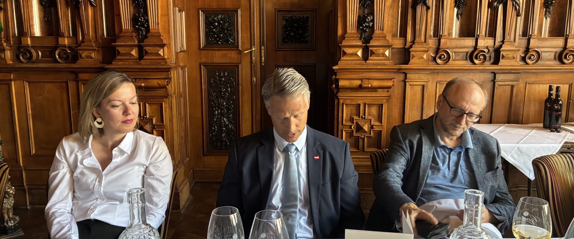 CDW Lunch Jour Fixe Juni, Ehrengast Dr. Andreas Schlegel (Bundeskanzleramt)