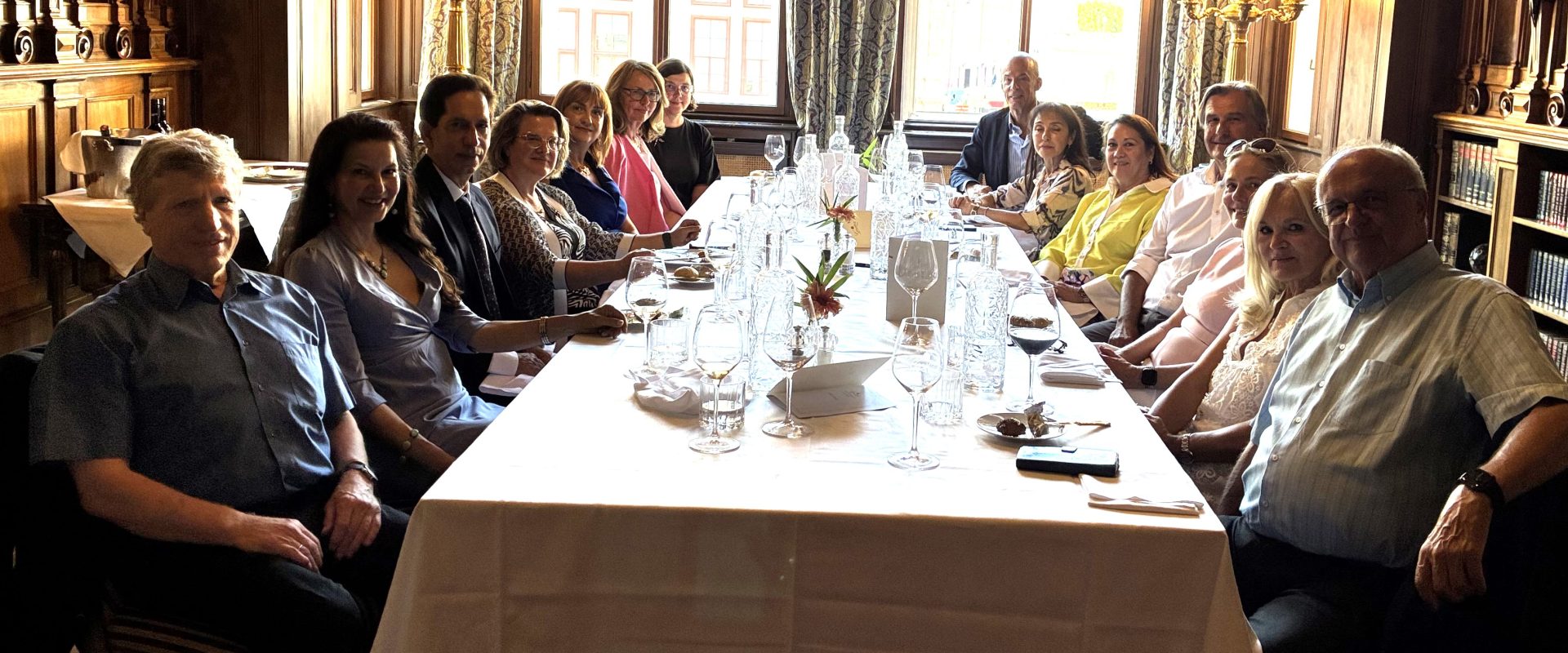 CDW Lunch Jour Fixe September – Verabschiedung Frau Balca Kurhan-Elayouti, DCM Türkei und Wienbesuch Bot.aD. Ramon Quinones und Gattin